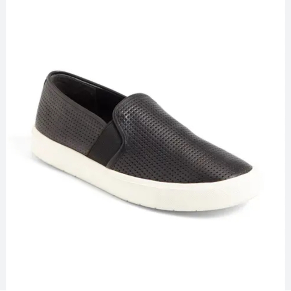 Vince Women Leather Loafer Slip on sneakers shoes sz 11